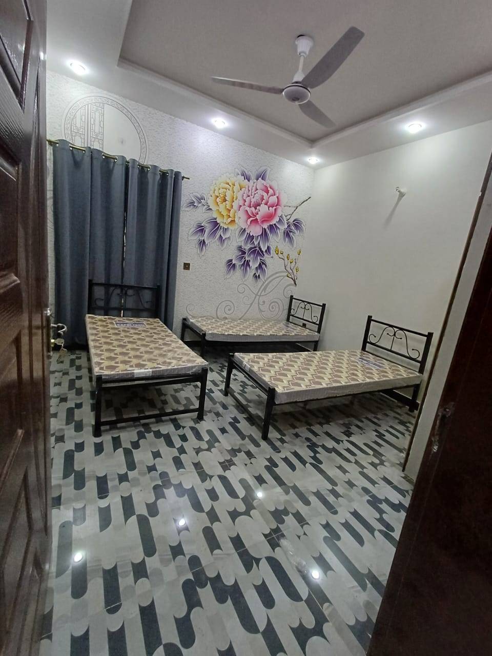 Three Seater Room at Barakah Girls Hostel
